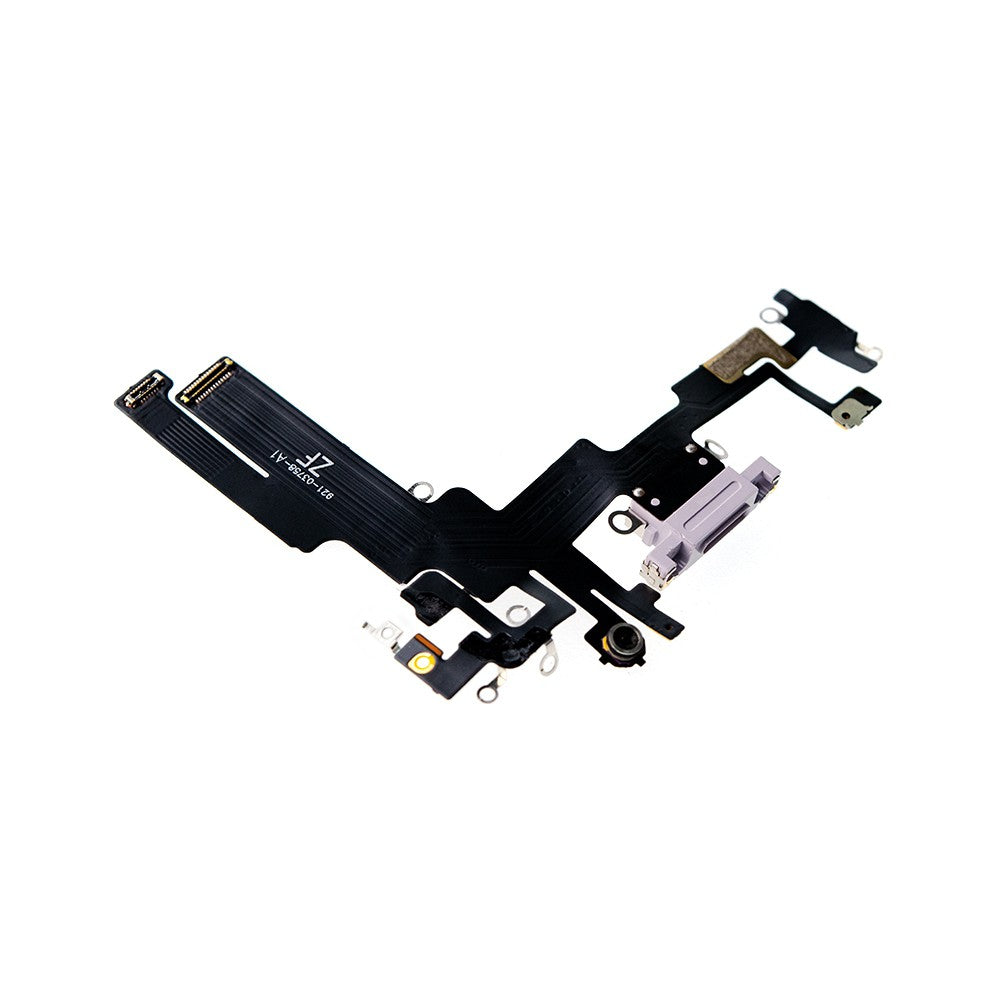 Red Charging Port for iPhone 14-Purple Red Charging Port for iPhone 14-Purple